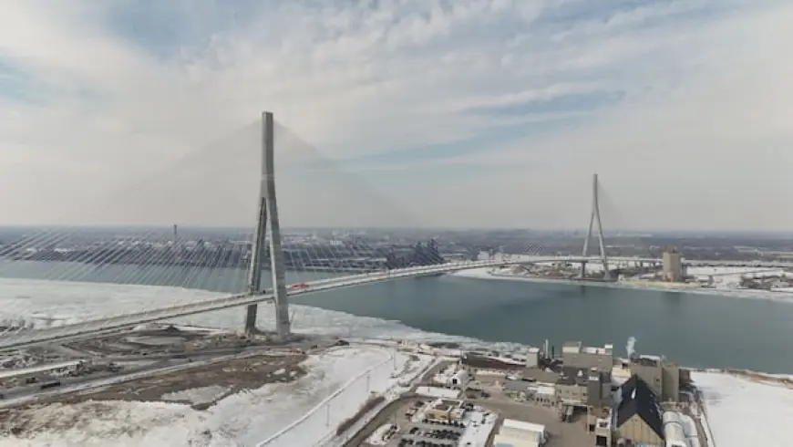 White House points to 'longstanding unfair trade practices' when asked about Gordie Howe bridge opening