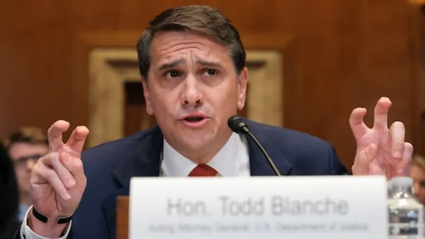 Todd Blanche grilled over Trump administration's $1.8B 'anti-weaponization' fund