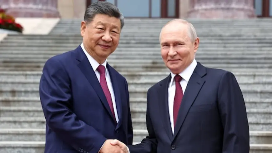 Xi calls for end to Middle East hostilities, strengthens Russia trade deals as Putin visits China