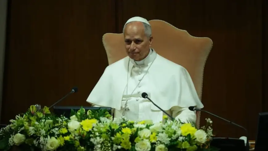 Pope Leo warns that AI challenges must be confronted with regulation, transparency in his 1st encyclical