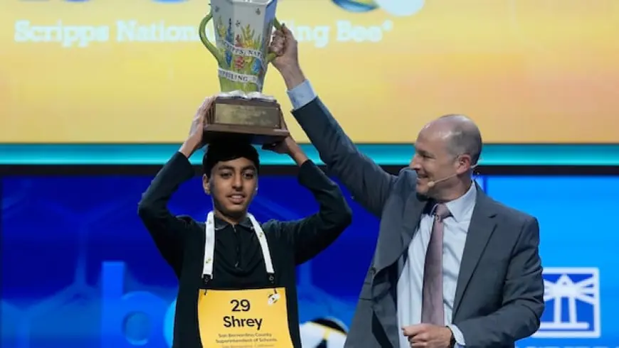 14-year-old Californian wins Scripps National Spelling Bee in lightning-round tiebreaker