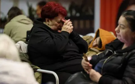 Kyiv coming under heavy Russian attack, forcing people to take shelter underground