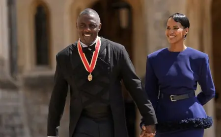 Idris Elba still isn't James Bond, but he's now a knight