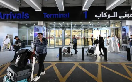Iranian drone attack on Kuwait's airport kills 1
