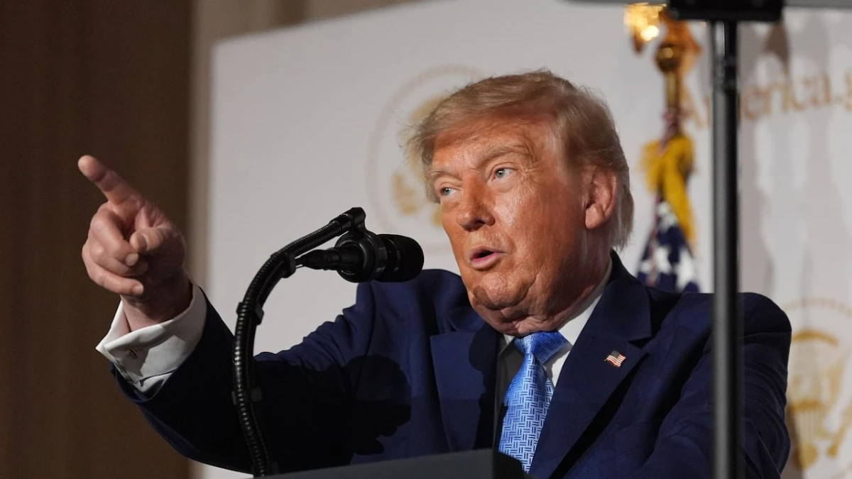Trump says top tech firms have signed accord to 'self-police' AI development