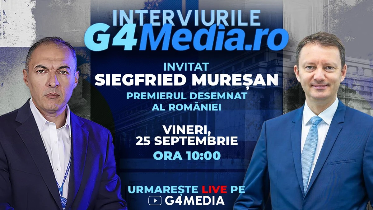 Siegfried Mureșan, live în studioul G4Media vineri de la ora 10.00. Cine va face parte din guvern? Pe ce voturi mizează în Parlament? Care sunt marile reforme propuse?