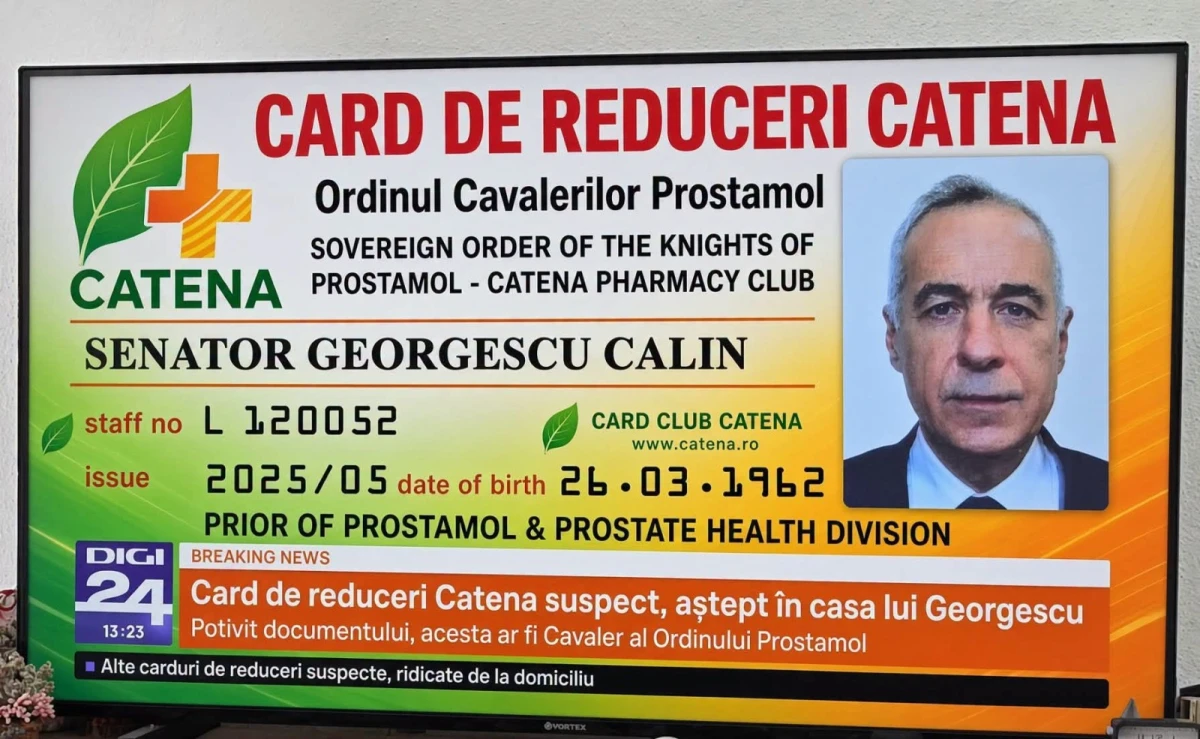 GALERIE FOTO: Festival de meme-uri pe Facebook, după acuzațiile noi care i se aduc lui Călin Georgescu / Internauții i-au fabricat și un card „diplomatic” emis de o farmacie
