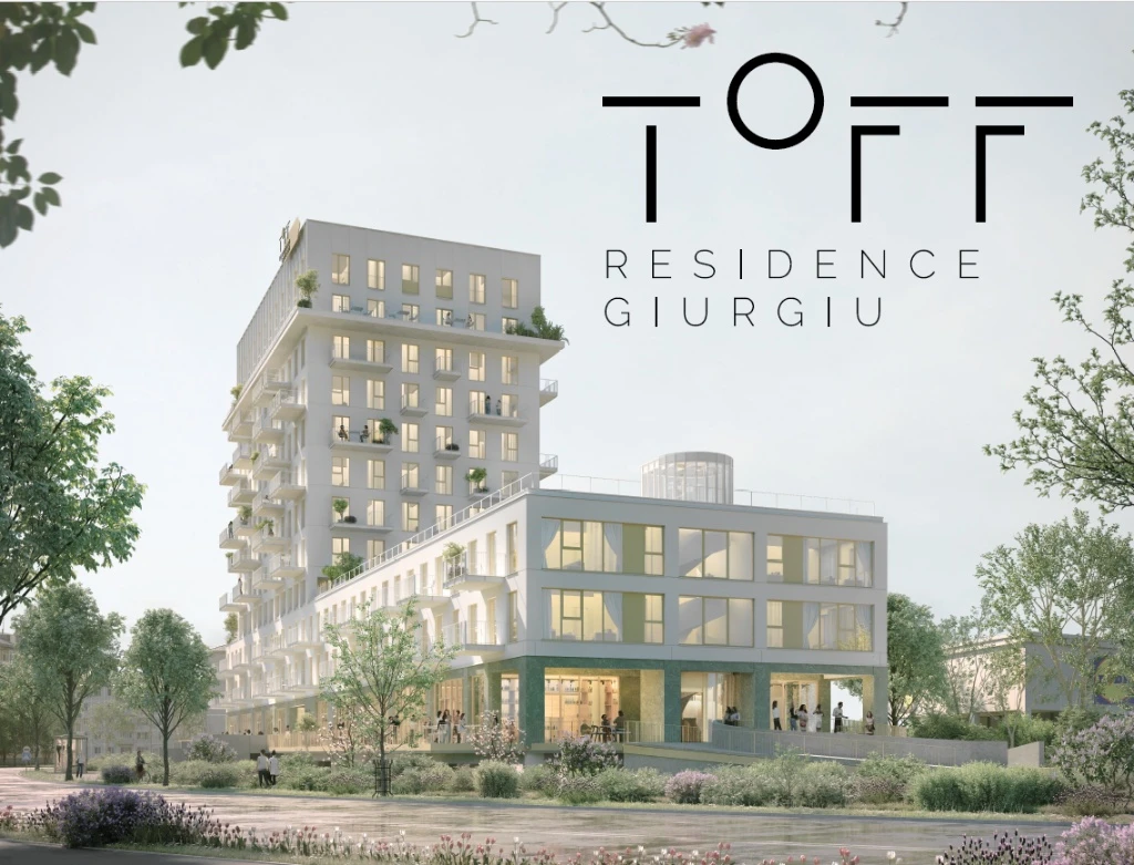 TOFF Residence Giurgiu, un proiect rezidențial unic, amplasat în centrul oraşului
