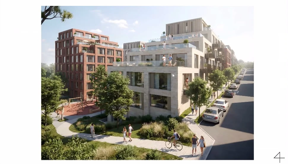 Proiect de peste 300 apartamente, cu un bloc de 12 etaje lângă o zonă de case, în Cluj / Localnicii amenință cu instanța: „Și 10 ani, îi ținem, dacă trebuie” / Aviz nefavorabil în Comisia Tehnică a CJ Cluj