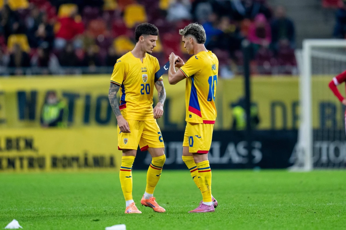 Selecționerul Gheorghe Hagi l-a lăsat în afara lotului pe fiul Ianis pentru duelul cu Bosnia de luni seara