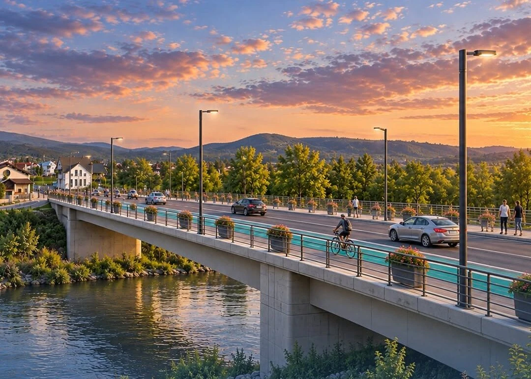Primăria Bistrița, contract de finanțare pentru realizarea unui coridor de mobilitate urbană de aproximativ 10 kilometri, deservit de transport public și dotat cu infrastructuri moderne pentru pietoni și bicicliști