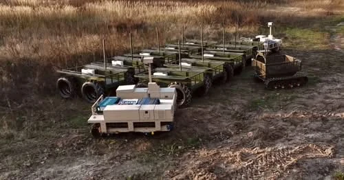 Kievul a recucerit mai multe localități și a readus sub control ucrainean 125 de kilometri pătrați după ce a trimis roboți de luptă în spatele liniilor rusești, o premieră într-un conflict armat