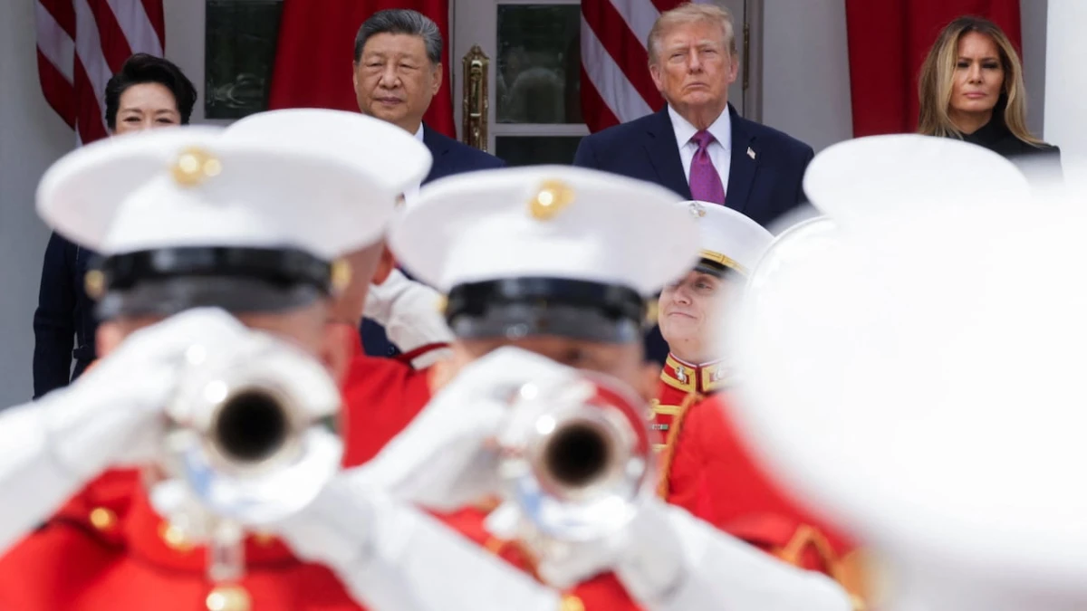 Fanfare surrounds Trump-Xi summit at White House, but no breakthroughs expected