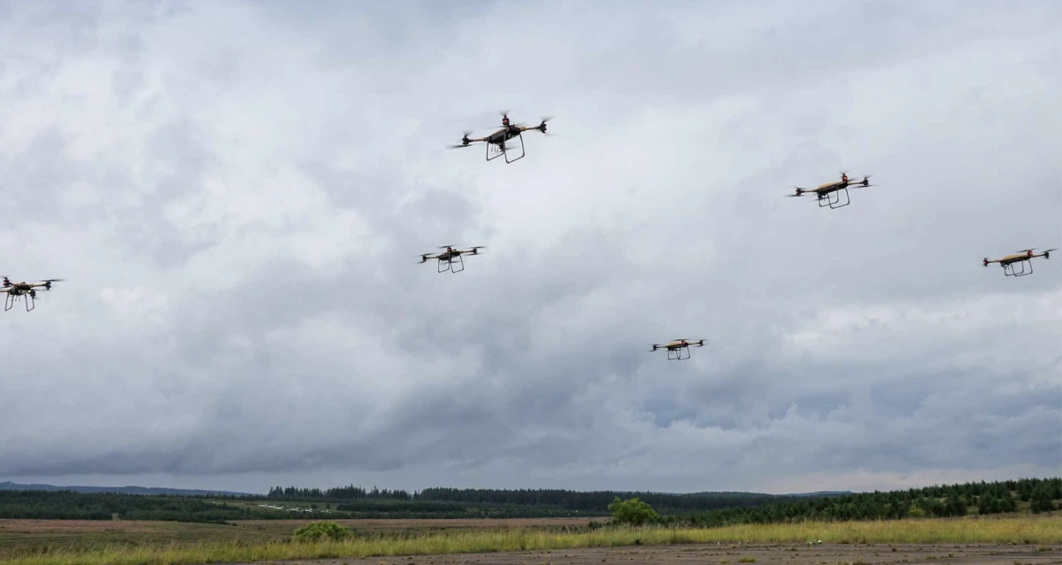 Atac masiv cu drone ucrainene asupra depozitelor de combustibil în sudul Rusiei