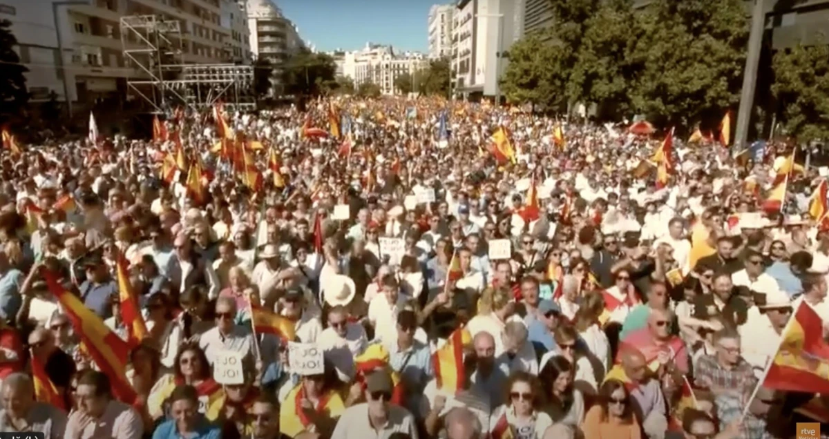 A treia zi de proteste în centrul Madridului faţă de evacuarea unei octogenare din locuinţă şi pentru o mai bună protecţie pentru chiriaşi