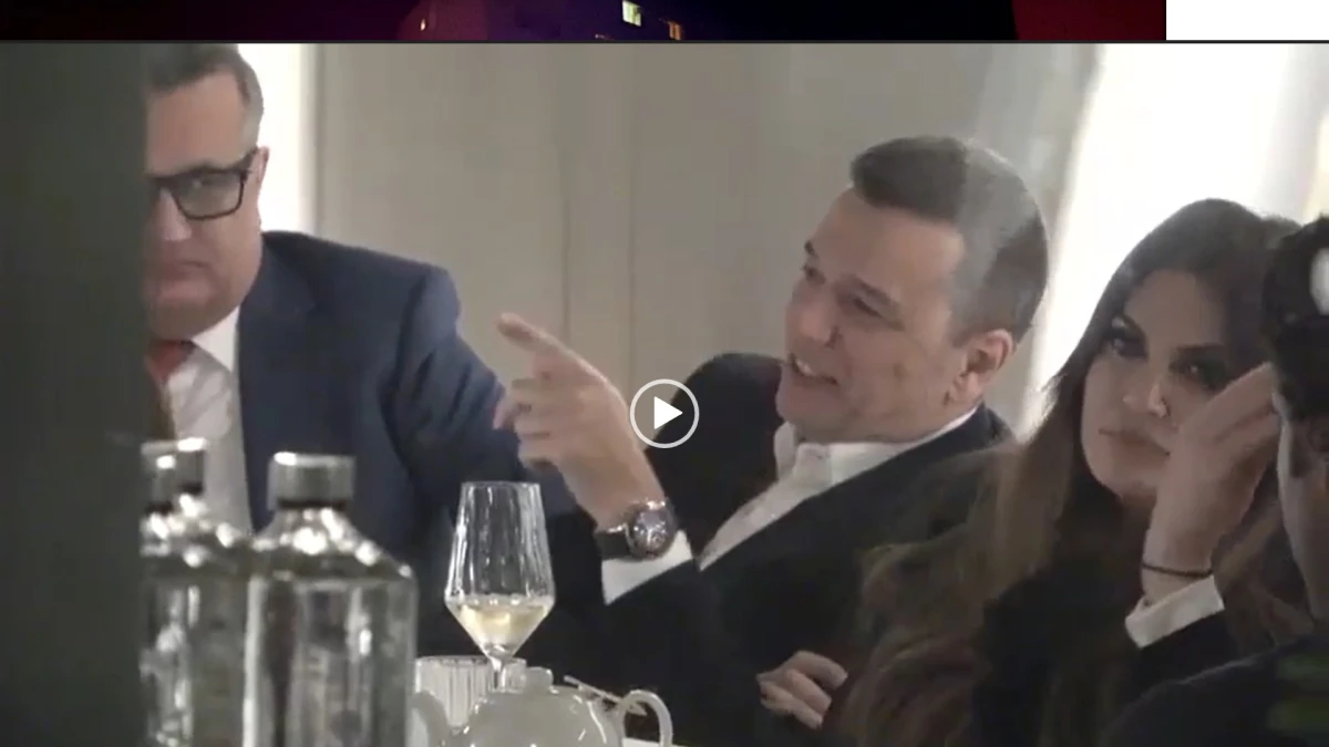 VIDEO | Imaginile cu Sorin Grindeanu, alături de ambasadoarea SUA Kimberly Guilfoyle la restaurant în București – imagini Flashpaparazzi