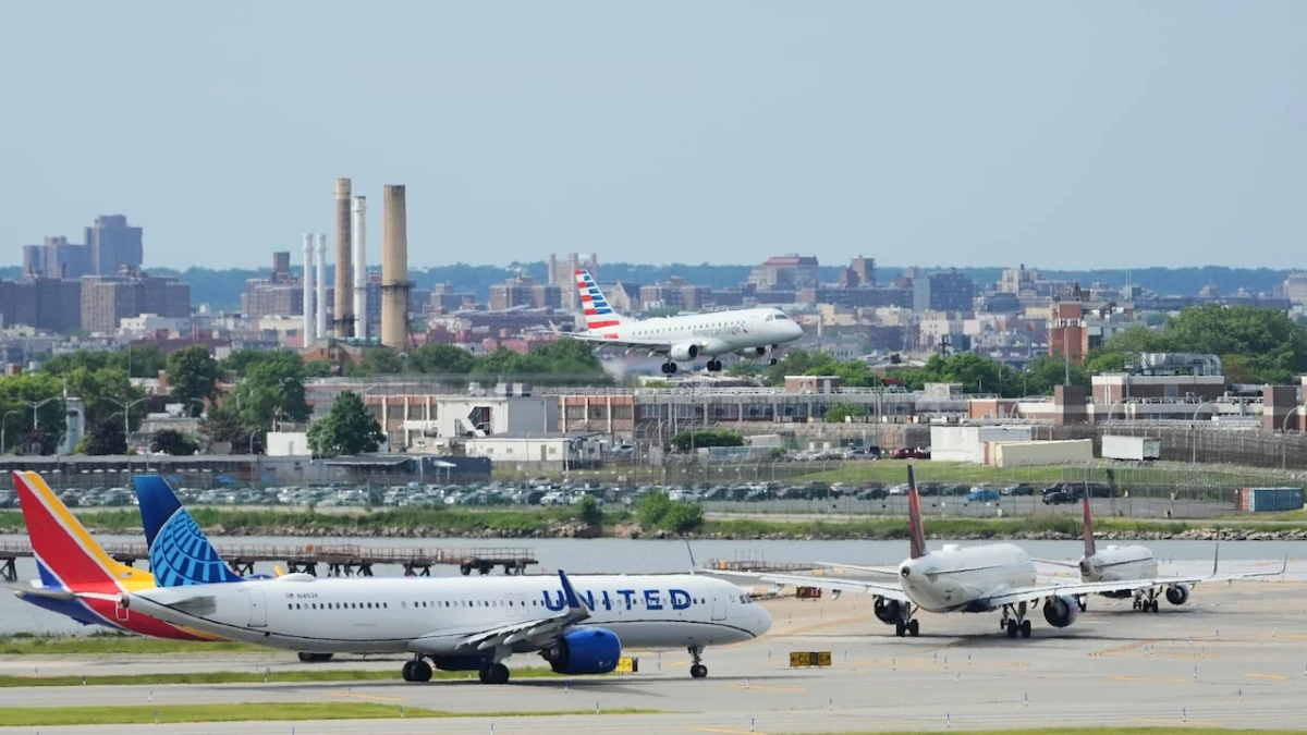 Flights halted at several major U.S. airports, including New York's JFK and ‌LaGuardia