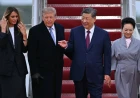 Trump greets Xi on tarmac as Chinese leader arrives for state visit