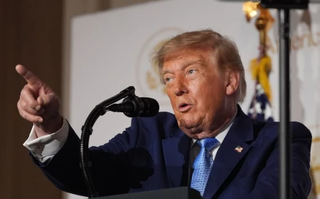 Trump says top tech firms have signed accord to 'self-police' AI development