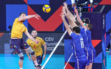 Franța, adversara de gală a tricolorilor în sferturile Campionatului European de volei masculin