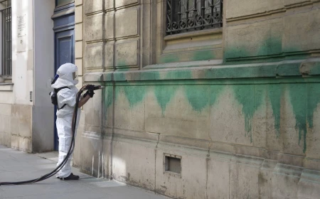 BREAKING A fost arestat la Iași șeful unor operațiuni de vandalism coordonate de Rusia la Paris. Autoritățile franceze îl acuză pe cetățeanul moldovean Iurie Manic de ”subminarea moralului forțelor armate, cu intenția de a prejudicia apărarea națională”