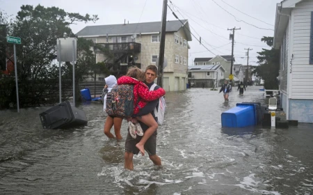 Powerful storm causes widespread flooding, outages in northeast U.S.