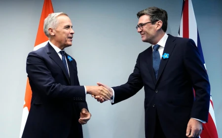 Canada and the U.K. consider merging financial initiatives to rearm against Russia