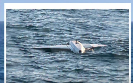 Fragmente de dronă recuperate din Marea Neagră / ”Nu prezintă risc pirotehnic”