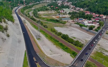 Centura Comarnic este gata, se fac ultimele verificări / Lucrările la șoseaua de 6 kilometri au  costat aproape 500 de milioane de lei / Va prelua o parte din traficul de pe DN1