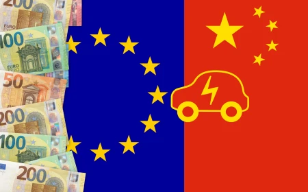 Financial Times: Uniunea Europeană cere Marii Britanii să majoreze taxele vamale impuse maşinilor din China pentru a evita barierele impuse importurilor cheie prin legislaţia „Made in Europe”