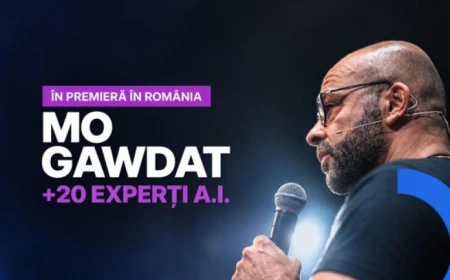 Tehnologia AI între utopie și distopie: Mo Gawdat și alți 20 de experți tech dezbat tema zilei la IQ Digital Summit Bucharest, pe 15 octombrie (Parteneriat)