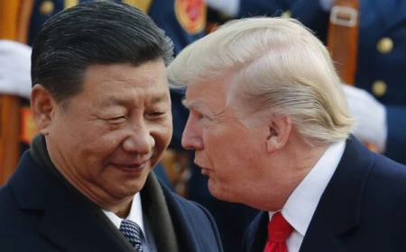 Trump l-a întâmpinat personal pe Xi Jinping la sosirea în SUA și i-a oferit o primire spectaculoasă / Dictatorul chinez a transmis că SUA și China trebuie să fie ”parteneri, nu rivali”
