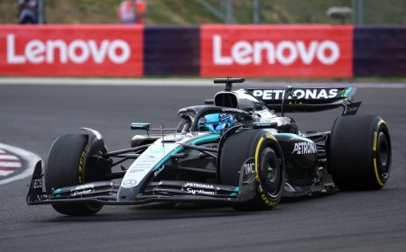 George Russell, fără rival în primul antrenament de F1 de la Baku