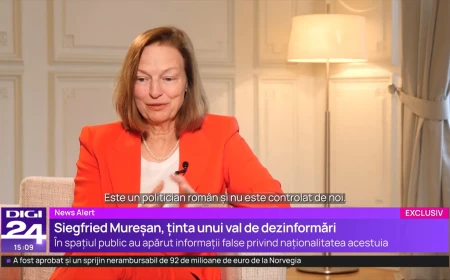 VIDEO | Ambasadoarea Germaniei în România răspunde conspirației că ”Berlinul controlează România” prin premierul desemnat: ”E foarte îndrăzneț și nerealist să avem astfel de acuzații / Noi știm că nu îl controlăm pe domnul Mureșan”
