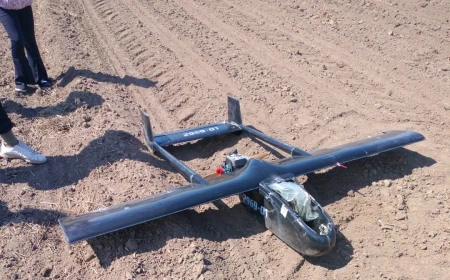 Fragmente ale unei drone, găsite în Insula Mare a Brăilei / MApN: Drona avea încărcătură explozivă