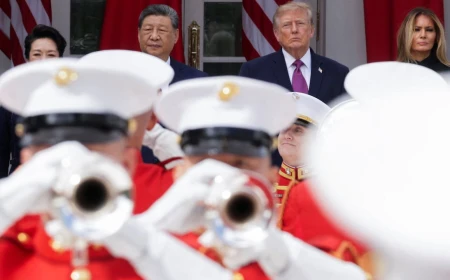 Fanfare surrounds Trump-Xi summit at White House, but no breakthroughs expected