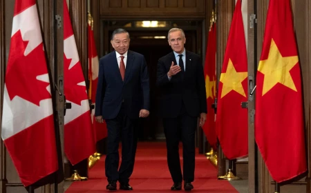 Vietnam's president upgrades Canada to strategic partner during state visit