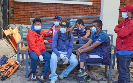 Rescue teams search Nepal mountain for 12 swept away by avalanche