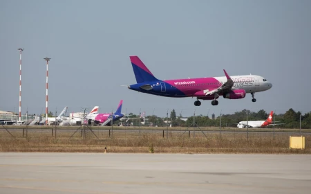 Wizz Air elimină cinci curse din Craiova spre Barcelona, Roma, Veneția, Paris și Bologna