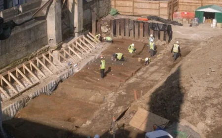 Mormânt etrusc vechi de 2.700 de ani, descoperit la nord de Roma / Conţine o colecţie vastă de obiecte funerare, inclusiv arme, plăci din aur şi bronz