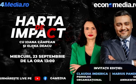 Harta de impact, LIVE de la ora 13.00: Lupta pentru oameni potriviți și radiografia aviației românești /  Claudia Indreica și Marius Pandel, invitații emisiunii