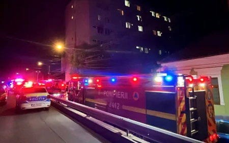 Incendiu într-un cămin studențesc din Cluj-Napoca. Toți studenții au fost evacuați și mutați