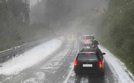 Se schimbă programul de circulație pe Transalpina din cauza condițiilor meteo