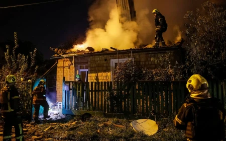 Russian airstrikes kill 4 in Kyiv region, including child, Ukraine officials say