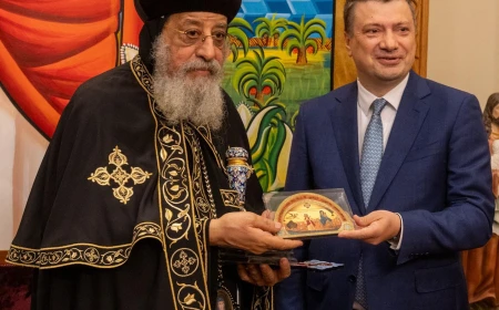 Ionuț Vulpescu, întâlniri cu patriarhii din Cairo și un apel pentru protejarea minorităților creștine