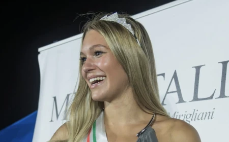 FOTO VIDEO Miss Italia e româncă / Sarah Rizea are peste 100 de medalii, practică înotul artistic / ”Am fost ultima oară în România cu mai puțin de un an în urmă”