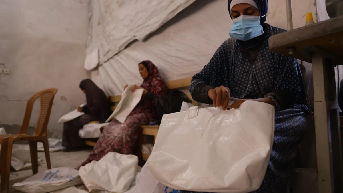 In Gaza, a UN cash-for-work program gives Palestinians some income — and hope
