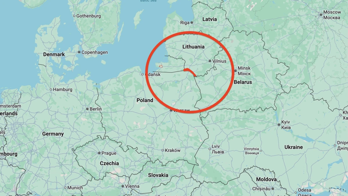 De ce amenință Rusia cu un atac nuclear / Importanța strategică a Coridorului Suwalki, legătura terestră dintre Kaliningrad și Belarus