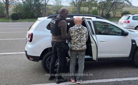 Bărbat arestat la Iași pentru terorism în Lituania / Ar fi produs incendii cu pachete de explozibil la comanda serviciul militar de informații din Rusia