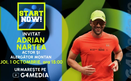 Actorul Adrian Nartea și dependența sănătoasă care i-a schimbat viața: „Sportul îți arată cine ești. Eșecul e doar o cărămidă către succes” – Întreaga poveste, azi pe G4Media